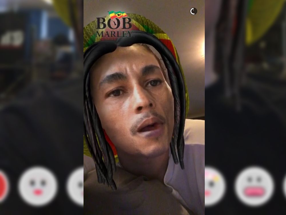 Snapchat's Bob Marley filter is getting the wrong kind of 4/20 buzz