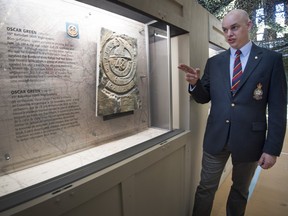 “What’s amazing is that these carvings took only a couple of days to make – and only during the off-time of the soldiers,” says Colin Robinson, the Royal Montreal Regiment’s Honourary Lieutenant-Colonel.