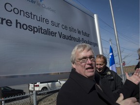 Quebec Health Minister Gaetan Barrette announced site plans for a new hospital in the Vaudreuil-Soulanges region on April 4, 2016. The proposed hospital is to be located near Highway 30 and Cité-des-Jeunes Blvd. in Vaudreuil-Dorion.