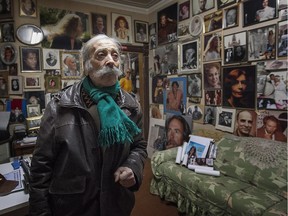 Photographer Pierino Di Tonno in his apartment in Little Italy.