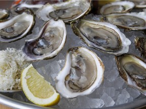 The oysters: pristine and perfectly shucked.