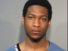 Mugshot of Jeffrey St. Cloud. Two security cameras captured an attack on STM bus driver  Marc-Olivier Fortin in 2013. Three men, including a minor, were arrested in connection with the attack. A sentencing hearing is underway for St. Cloud and Daniel Quiroz-Rivas who have pleaded guilty in the case.