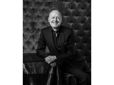 Outstanding Achievement Award  winner Wayne Clark  in the Canadian Arts & Fashion Awards studio during the Toronto gala, April 15, 2016.