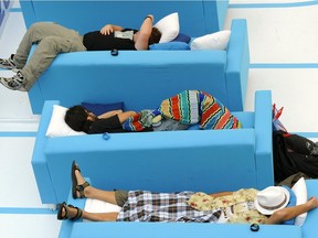 A Siesta Championship in Madrid in 2010: The prime minister wants to end the working day at 6 p.m., thus scrapping the country’s lengthy lunch-hour breaks that some use to grab a nap.