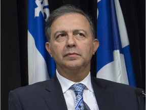 Quebec Treasury Board president Sam Hamad.