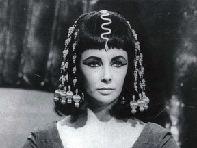 Elizabeth Taylor as Cleopatra: The queen had a servant smuggle a poisonous snake into the royal chambers in a basket of figs and, to commit suicide, allowed herself to be bitten, or at least that's what's believed.
