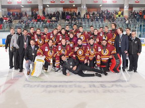 The Lac St-Louis Lions earned a bronze Sunday, April 24, 2016,  at the Telus Cup, the eighth medal the franchise has collected since the inception of the national midget championship in 1974.