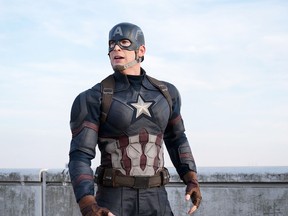 Chris Evans as Steve Rogers in Marvel's Captain America: Civil War. (Photo: Zade Rosenthal/Marvel)
