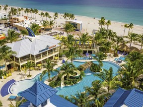 The Margaritaville Hollywood Beach Resort is part of Jimmy Buffett's colourful hospitality empire.