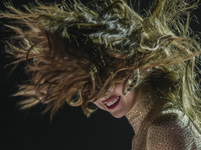 American actress and singer Selena Gomez performs for her Revival World Tour at the Bell Centre in Montreal on Thursday, May 26, 2016.