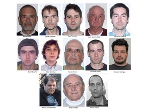 Didier Chetelat; Jonathan St-Pierre, Claude Paquette, David Boucher, Simon Brochu, Dave Turcotte, Patrick Charbonneau, Vincent Rodrigue, Kenneth Jodoin, Francis Perron, Jean-Marc St-Hilaire, André Faivre, and Roger Lepage are the  13 people arrested by the SQ and its partners Wednesday, January 27, 2016 as part of an investigation called "Malaise". The accused apparently participated in private discussion forums where they exchanged on sexual experiences involving children or best tactics to get them.