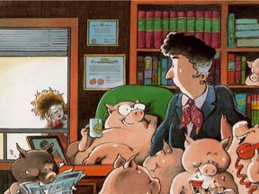 The Hoopla digital download and streaming service offers thousands of movies, albums, comics and audio books as well as e-books — such as Robert Munsch's hilarious Pigs (pictured).
