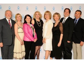 The WIAIH/Kizmet team, from left: Pierre Frégeau, Cherry Marshall, Diane Gibb, Lyne Charlebois, Natalie Chapman, Mary Rainville, Liam Chapman and Jean-Pierre Lacroix.