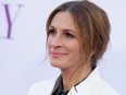 Julia Roberts at the Los Angeles première of Mother's Day on April 13, 2016. Variety reports that she was paid US$3 million for just four days work shooting her supporting part in the movie.