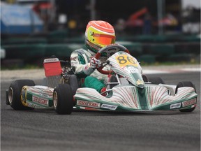 "Formula One is the goal," says Lance Stroll,  competing in Florida Winter Tour kart racing in 2010.