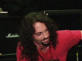 Nick Menza, former drummer for influential metal band Megadeth, died after collapsing on stage Saturday, May 21, 2016, during a performance of his progressive jazz trio in Southern California.