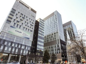 Exterior photos of the CHUM superhospital under construction in Montreal Tuesday April 26, 2016.