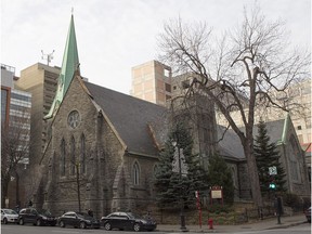 St. James Church at Ste-Catherine and Bishop Sts. in Montreal.