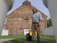 Harvey Lev, owner of New City Gas, in the main garden in front of the establishment, on Monday July 6, 2015.