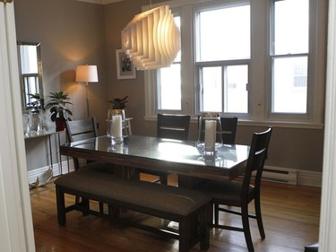 A view of the dining room. (Marie-France Coallier/ MONTREAL GAZETTE)