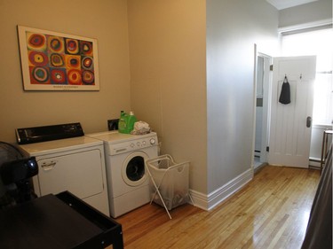 This is a laundry room (formerly probably a maid's room). (Marie-France Coallier/ MONTREAL GAZETTE)