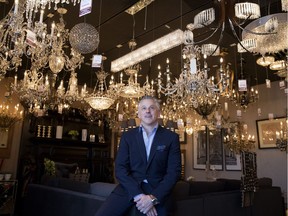 Bram Naimer is the eldest of three brothers who own and operate Union Lighting, a business open for more than 100 years, now located on Décarie Blvd.