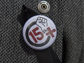 15plus.org is a Quebec group that is fighting for an increase to the minimum wage.