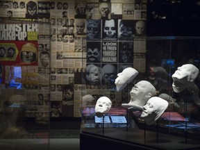 The Cinémathèque québécoise exhibition Secrets and Illusions: The Magic of Special Effects includes a series of lifecast moulds.