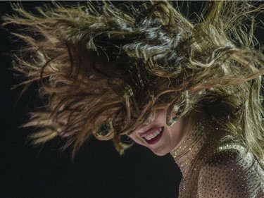 American actress and singer Selena Gomez performs for her Revival World Tour at the Bell Centre in Montreal on Thursday, May 26, 2016.