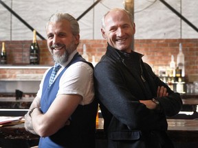 “Not every movie deserves a sequel, but in this case I think it does,” 
says Patrick Huard, left, who is reuniting with Bon Cop Bad Cop co-star Colm Feore.