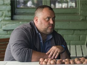 David McMillan poses for a photograph at Joe Beef in Montreal