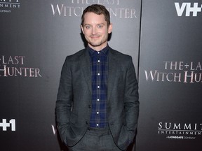Elijah Wood attends a special screening of "The Last Witch Hunter" at the Loews Lincoln Square on Tuesday, Oct. 13, 2015, in New York.