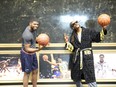 P.K. Subban, left, and Snoop Dogg show off their style at Snoop's L.A.-area home. The team captains will play alongside 22 others from the music, sports, film and comedy worlds at the Verdun Auditorium on June 11, with proceeds going to Subban’s Montreal Children’s Hospital foundation and Snoop’s Youth Football League foundation.