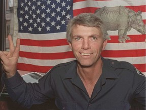 This isn't the first time former Montreal Expo pitcher Bill Lee has got into politics. In 1988, he was the Rhinoceros Party U.S. presidential candidate.