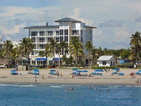 The gorgeous Royal Blues Hotel, at the northern end of Fort Lauderdale, is Florida's first Relais & Châteaux.