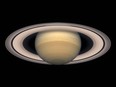 Saturn, as seen by NASA's Casini spacecraft. Your view from the ground might be a teeny bit different. But cool, nonetheless.