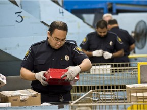 In Quebec, the Canada Border Services Agency seized nearly 3,000 packages in the mail containing illegal drugs in 2015.