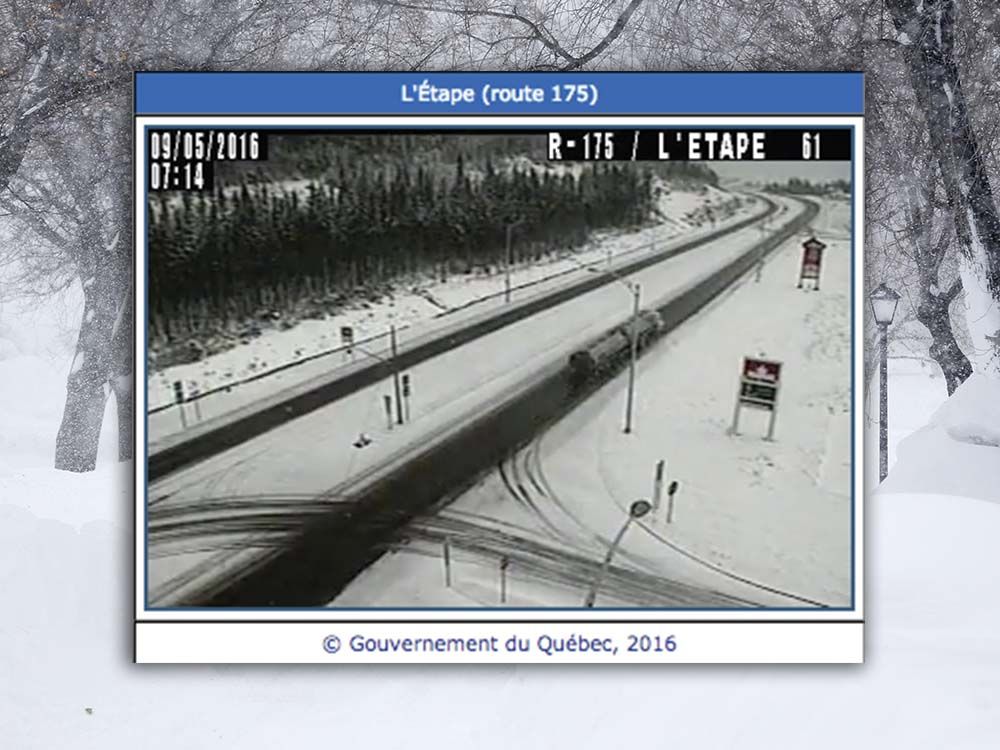 Winter shows no signs of packing up in Saguenay, eastern Quebec