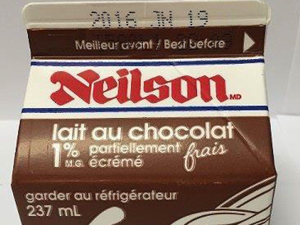 Chocolate milk recall in QC, ON Possible Listeria contamination