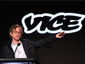 Viceland creative director Spike Jonze, speaks at the A+E Networks 2016 Television Critics Association Press Tour in January 2016.
