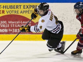 Former Lac St-Louis Lions defenceman Jeremy Davies collected three assists to help Northeastern University capture the Beanpot hockey tournament in Boston.