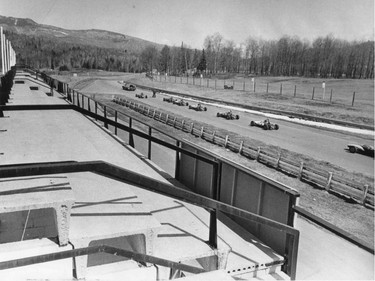 The first Canadian Grand Prix is held at Mosport in Bowmanville, Ont., in 1967. Le Circuit Mont Tremblant (shown) also takes turns playing host to the Canadian Grand Prix in its early years.