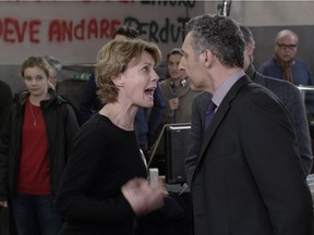 Margherita Buy and John Turturro butt heads in Nanni Moretti's Mia Madre.