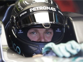 Max Verstappen steers his Red Bull during practice for the Monaco Grand Prix.