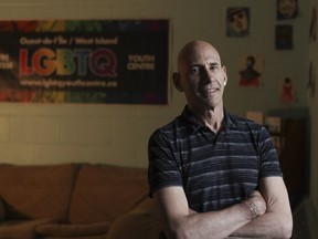 MONTREAL, QUE.: JUNE 2, 2016 -- Ian Nelson, director of the West Island LGBTQ Youth, Adult & Senior Centres in the Beaconsfield area of Montreal Thursday, June 2, 2016. If Bill 103  passes, which is expected, it will make life a whole lot easier for kids growing up trans. (John Kenney / MONTREAL GAZETTE)  ORG XMIT: 56350