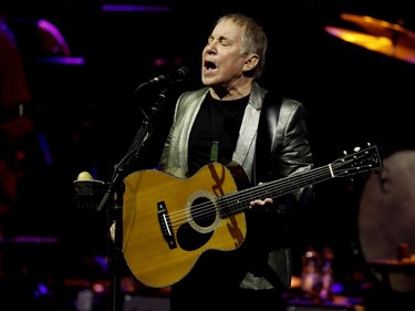 Paul Simon performs at Place des Arts in Montreal on Wednesday June 22, 2016.