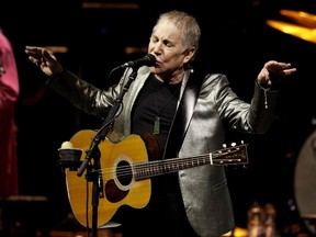 Paul Simon performs at Place des Arts in Montreal on Wednesday June 22, 2016.