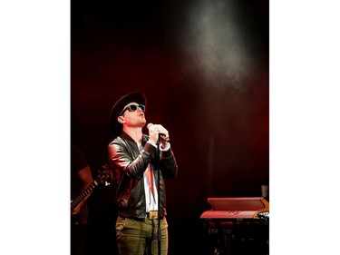 MONTREAL, QUE.: JUNE 24, 2016-- Yann Perreau performs during the fete national dans Villeray in Montreal on Friday June 24, 2016. (Allen McInnis / MONTREAL GAZETTE) ORG XMIT: 56544