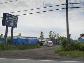 Vaudreuil-Dorion isn't happy with the items stored at 743 Harwood Road (Harwood Mini Storage/U-Haul) and is taking the land owner to court.