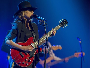 American singer-songwriter Melody Gardot performs at Salle Wilfrid-Pelletier of Place des Arts on Wednesday, June 29, 2016 in the opening indoor concert of the 37th Montreal International Jazz Festival.